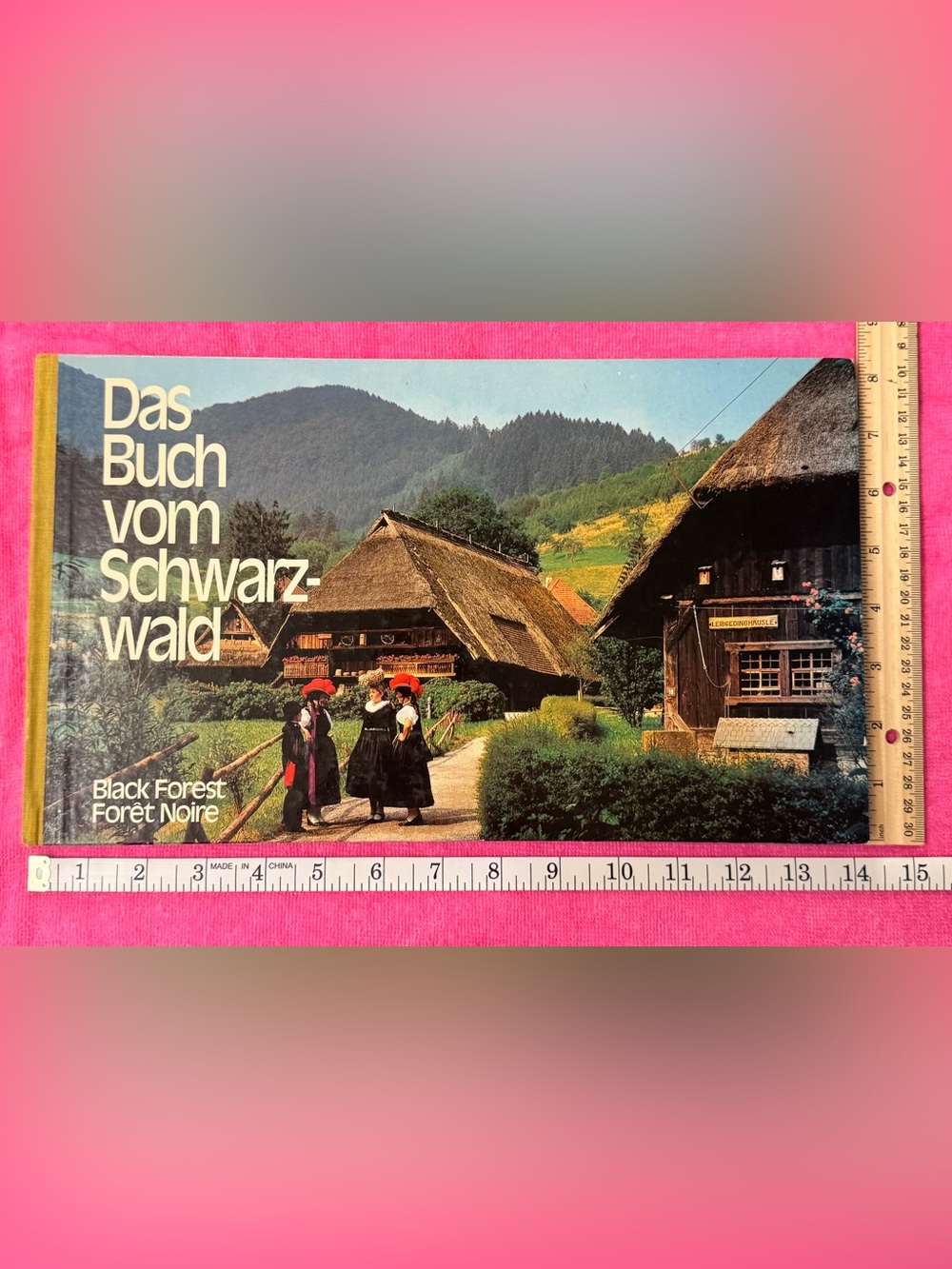 Vintage 1977 “Das Buch vom Schwarzwald” Black Forest Book German English French